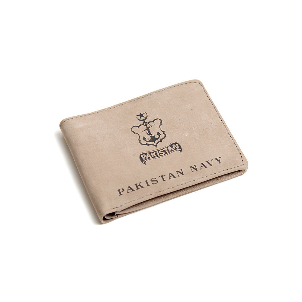 Genuine Pakistan Navy Wallet - Light Brown